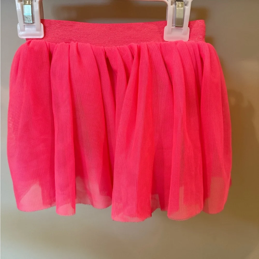 Cat & Jack Toddler Girls Boho Knit Sweater and Tulle Skirt Size 18 Months